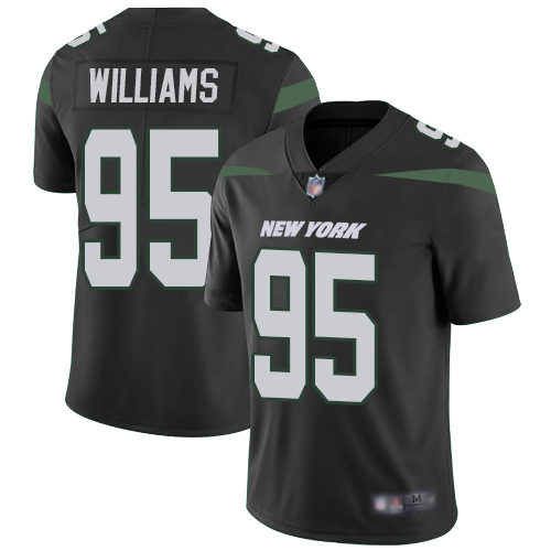 New York Jets Limited Black Youth Quinnen Williams Alternate Jersey NFL Football #95 New York Jets